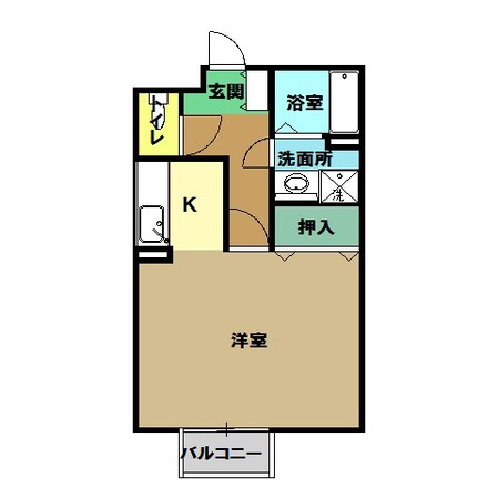 ゆとりあ壱番館の物件間取画像